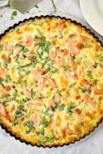 Leftover Salmon Recipes, Salmon Quiche, Canned Salmon Recipes, Leftover Salmon, Canned Salmon, Quiche Recipes Easy, Family Brunch, Frugal Mom, Quiche Recipe