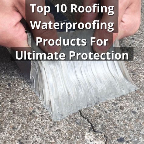 Looking for the best roofing waterproofing products for ultimate protection? Check out our top 10 picks that will keep your roof safe and dry. From sealants to membranes, these products are a must-have for any homeowner. Keep your roof in top shape with these reliable solutions. Roof Sealant, Roof Waterproofing, Cool Roof, Roof Terrace, Terrace, Roof, Top 10