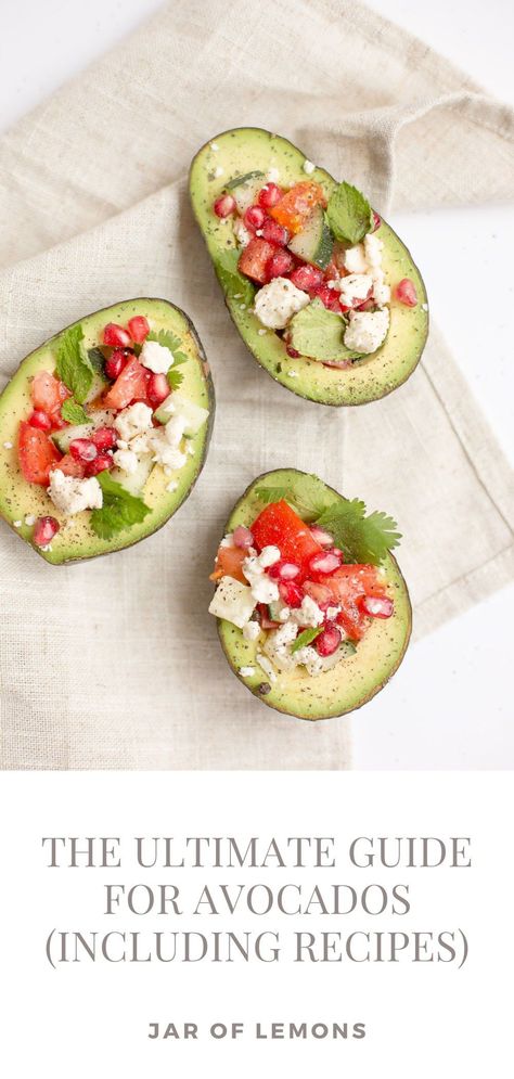 We are giving you the ultimate guide for how to keep avocados, how to know when they are ripe, and of course, showing you some of our favorite avocado recipes! Ivf Diet, Frozen Embryo Transfer, Diet Changes, Fertility Foods, Embryo Transfer, Eat Pretty, Meatless Mondays, Low Carb Diets, Dash Diet