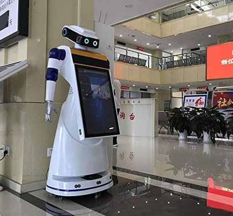 Mr.Doctor Service Robot from Aobo Robotics - Robotic Gizmos Service Robot, Robot Inspiration, Robot Project, Mr Doctor, Robot Restaurant, Mobile Robot, Robotics Projects, Diy Robot, Kids Area