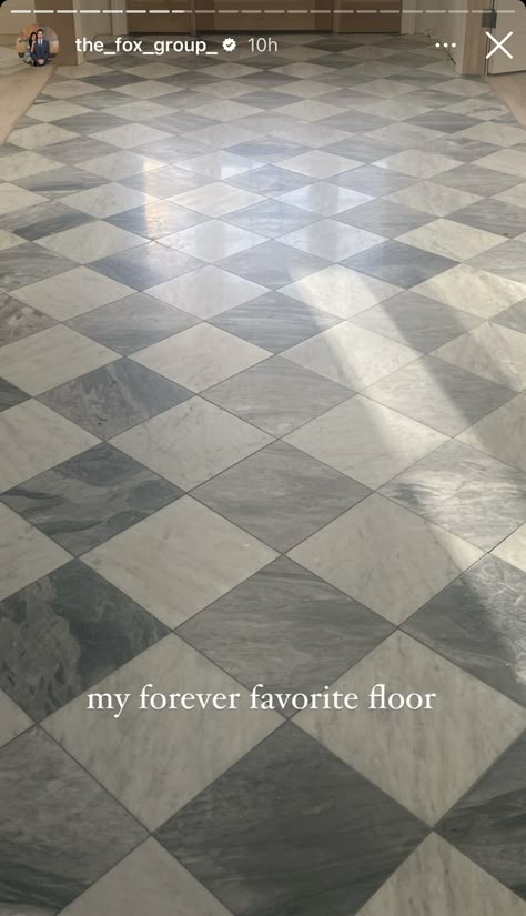 French Tile Flooring, Front Entryway Tile Ideas, Small Powder Room Floor Tile, Marble Checkered Floor Kitchen, Tile Dining Room Floor, Front Entry Flooring Ideas, Front Entrance Flooring, Vintage Bathroom Floor Tile Ideas, Kitchen Remodel Tile Floor