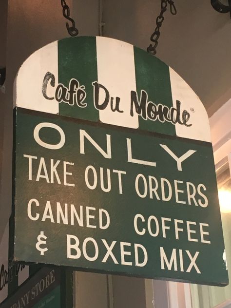 Cafe Du Monde To Go New Orleans LA Cafe Du Monde New Orleans, New Orleans Cafe Du Monde, Coffee Box, Dark Hunter, Travel Finds, Fun Travel, Take Out, Travel Fun, Louisiana