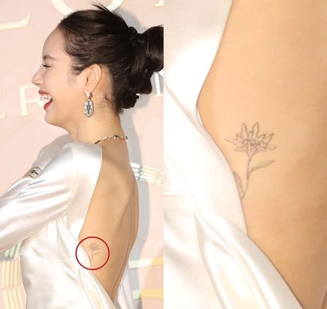 Lisa Manoban Tattoo, Lisa Tattoo Blackpink, Lalisa Tattoo, Blackpink Tattoo Ideas, Blackpink Tattoo, Moomin Tattoo, Lisa Tattoo, Lisa Bvlgari, Ma Tattoo