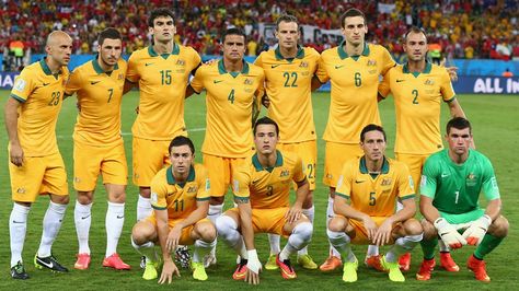 CHILE 3-1 AUSTRALIA 13/6/2014 Afc Asian Cup, Ronald Koeman, Van Gaal, Word Cup, Good Soccer Players, Soccer World, National Football Teams, World Cup 2014, Team Photos