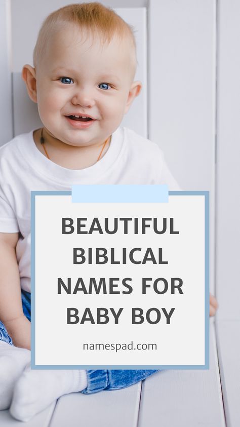 Here are some beautiful biblical names for baby boy with meaning. You can choose any one of them for your baby boy. Biblical Boy Names With Meaning, Boy Bible Names, Boy Biblical Names, Biblical Baby Names Boy, Biblical Boy Names, Christian Baby Boy Names, Boy Name Ideas, Christian Names, Biblical Names