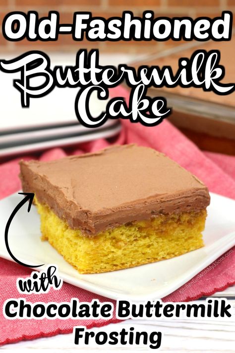 Chocolate Frosting Cake, Buttermilk Dessert Recipes, Buttermilk Frosting, Butter Cookie Recipe Easy, Homemade Chocolate Frosting, Frosting Cake, Buttermilk Cake, Lime Cake, Cake Recipes Easy Homemade