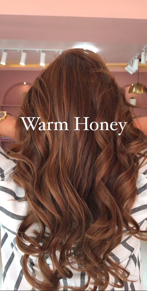 Cinnamon Brown Hair, Honey Brown Hair Color, Warm Brown Hair, Golden Brown Hair, Brown Hair Shades, Honey Brown Hair, Dreamy Aesthetic, Hair Mistakes, Hair Color Auburn