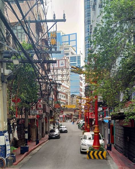 Chinatown MNL Chinatown Aesthetic, Binondo Chinatown, Tondo Manila Streets, China Town Photography, Chinatown Poster, Chinatown Street Photography, San Nicolas, Spanish Colonial, Street Look