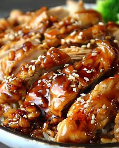 Are you searching for a scrumptious meal that's both effortless to make and bursting with flavor? Look no further than this Crock-Pot Chicken Teriyaki recipe! Chicken Teriyaki For A Crowd, Kikkoman Teriyaki Chicken Recipes, Crockpot Chicken Teriyaki Recipes, Teriyaki Chicken In Crockpot, G Hughes Teriyaki Recipes, Crockpot Terriaki Chicken, Teriyaki Chicken Crock Pot Easy, Teriyaki Crockpot Chicken, Chicken Teriyaki Crockpot