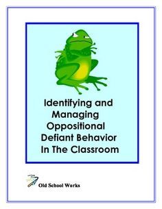 Defiance Disorder, Oppositional Defiance, Defiant Behavior, School Works, Conduct Disorder, Intervention Specialist, Oppositional Defiant Disorder, Behavior Interventions, Behaviour Management