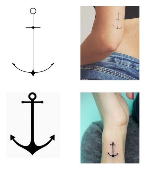 Pin on <>Tattoo inspiration<> Simple Anchor Tattoo, Anchor Tattoo Wrist, Small Anchor Tattoos, Tattoo Anchor, Anchor Tattoo Design, Anker Tattoo, Anchor Tattoos, Anchor Tattoo, Arrow Tattoos