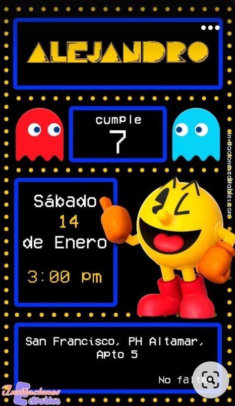 Arcade Birthday, Pac Man Party, Ideas Navideñas, Food Activities, Man Party, Pac Man, Arte Animal, 8th Birthday, Birthday Theme