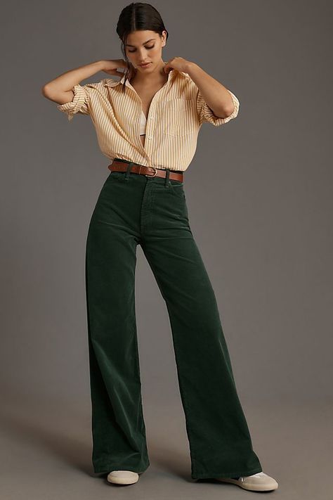 Corduroy Pants Outfit, Fall 2024, Box Braids, Short Hairstyles, Work Outfits, Wide Leg Jeans, Autumn Winter Fashion, Work Outfit, Capsule Wardrobe