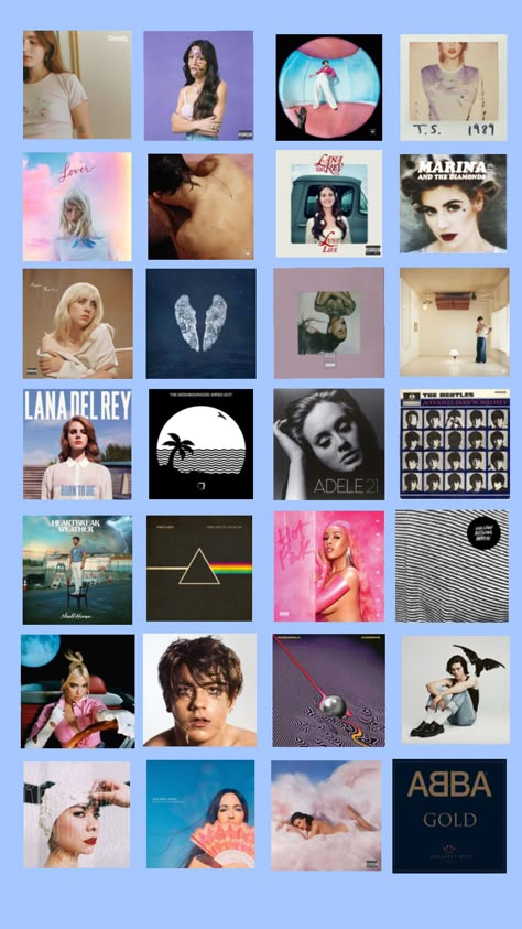 Album Cover Stickers, Good Albums, Ideas Para Cuarto, Sticker Collage, Your Mine, Imagenes Aesthetic, Printable Wall Collage, Iphone Case Stickers, Print Outs