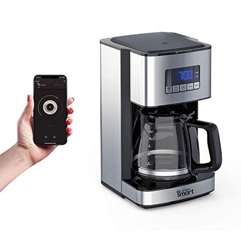 atomi coffee maker Home Technology Gadgets, Smart Kitchen Ideas, Tech Kitchen, Alexa Dot, Smart Houses, Houses Kitchen, Smart Home Ideas, Kitchen Tech, Kitchen Technology