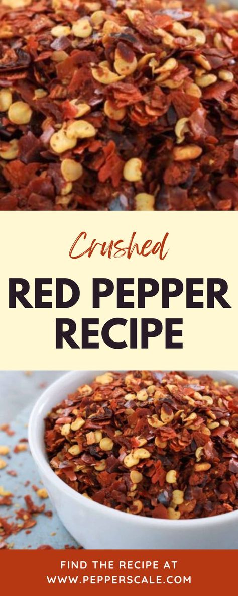 How To Make Crushed Red Pepper Flakes, Homemade Crushed Red Pepper Flakes, Diy Crushed Red Pepper Flakes, Red Hot Chili Peppers Recipes, How To Dry Peppers For Spices, Crushed Red Pepper Flakes For Chickens, Diy Red Pepper Flakes, Homemade Red Pepper Flakes, How To Make Red Pepper Flakes