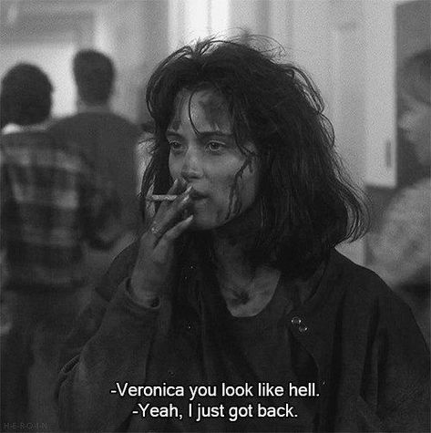 Winona Ryder, Heathers, The Story, Black And White, White, Instagram, Black