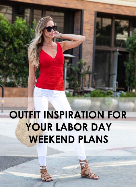 We took the guess work out for you and compiled some easy Labor Day outfit inspiration, for any and all plans. Labor Day Outfits Women Casual, Labor Day Outfits Women Summer, Labor Day Outfits Women, Labor Day Weekend Outfits, Labor Day Outfits, Weekend Outfit Ideas, Summer Day Outfits, Bbq Outfits, Poolside Outfit