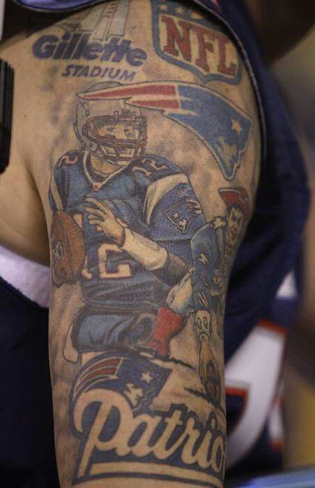 Great patriots tattoo Patriots Tattoo, Lion Sleeve, Football Tattoo, Sport Tattoos, Chicago Tattoo, England Sports, New England Patriots Football, Tattoo Prices, Patriots Fans