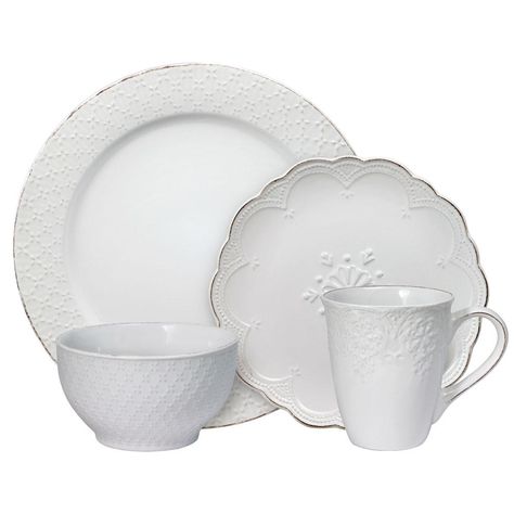 French Country Christmas, White Dinnerware Set, Casual Dinnerware, Stoneware Dinnerware Sets, White Dinnerware, Melamine Dinnerware, White Dishes, Stoneware Dinnerware, Vintage Dinnerware