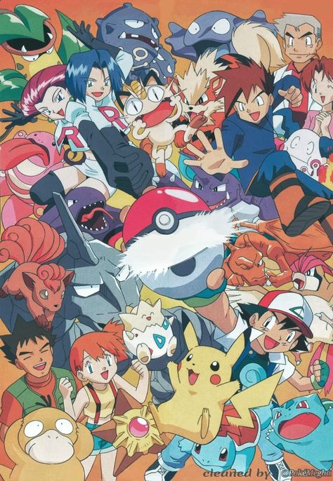 Pokemon Kanto Region, Pokemon Kanto, Pokemon Vs Digimon, Pokemon Show, Kanto Region, Old Pokemon, Pokemon Couples, Party Cartoon, Ash Pokemon