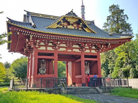 DAY 20 : Zojoji Temple, Tokyo Zojoji Temple, Gazebo, Temple, Tokyo, Outdoor Structures, House Styles, Travel, Home Decor, Home Décor