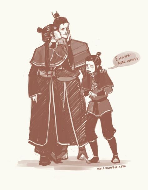 Airbender Fanart, Mai And Zuko, Sky Bison, Earth Kingdom, Anime Humor, Avatar Fanart, Avatar Art, Anime References, Avatar Zuko