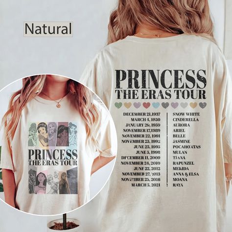 Disney Princess Shirts, Xmas Movies, Disney Christmas Shirts, Disney Princess Characters, Merry Christmas Gift, Princess Shirt, Disney Epcot, Girls Trip Shirts, Disney World Shirts