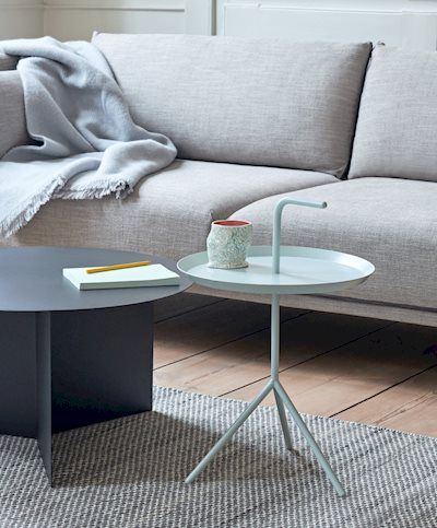 Traditional Coffee Table, Hay Design, Sofa Lounge, Black Side Table, Metal Side Table, Comfy Sofa, Portable Table, Table Frame, Tray Table