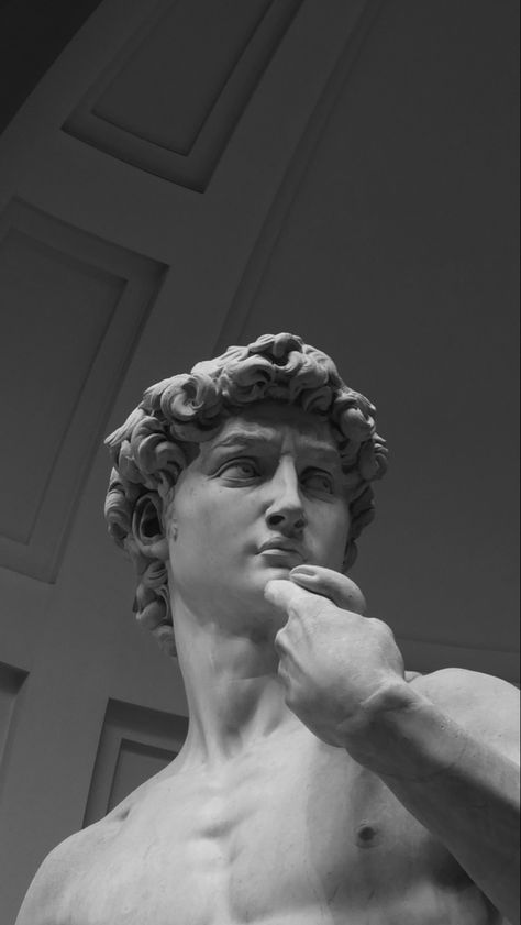 Angel Gabriel Aesthetic, Masculine Mural, Statue Of David Wallpaper, David Wallpaper, Bernini Sculpture, Masculine Aesthetic, David Michelangelo, Famous Art Paintings, Frank Ocean Wallpaper