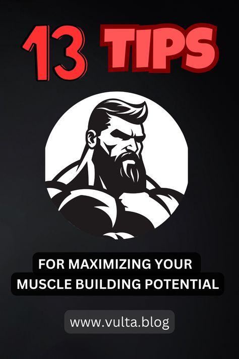 Hey everyone! 💪 Check out our latest blog post, "Tips for Maximizing Your Muscle Building Potential."

Discover practical tips to maximize your muscle growth and get the most out of your workouts.

#MuscleBuilding #StrengthTraining #FitnessTips #Bodybuilding #WorkoutRoutine  #WorkoutTips #Exercise #FitnessGoals #Nutrition #MuscleGrowth #TrainingTips #HealthAndFitness #GymAdvice #FitnessMotivation #MuscleMass 

www.vulta.blog Growing Muscle, Fast Muscle Growth, How To Grow Muscle, Reps And Sets, Muscle Contraction, Nutrient Deficiency, Cortisol Levels, Muscle Building, Muscle Recovery