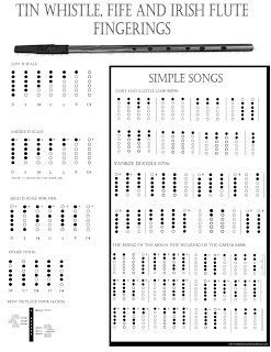 World Turn'd Upside Down: Tin Whistles, Penny Whistles, Irish Whistles and Fifes Flute Fingering Chart, Whistle Notes, Tin Whistles, Irish Flute, Native Flute, Ocarina Music, School Kids Activities, Wooden Flute, Historical Recipes