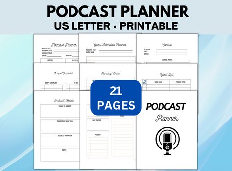 Podcast Checklist, Podcast Planner, Planner Monthly Layout, Podcast Launch, Interactive Calendar, Planner Writing, Ultimate Planner, Calendar Monthly, Daily Planners