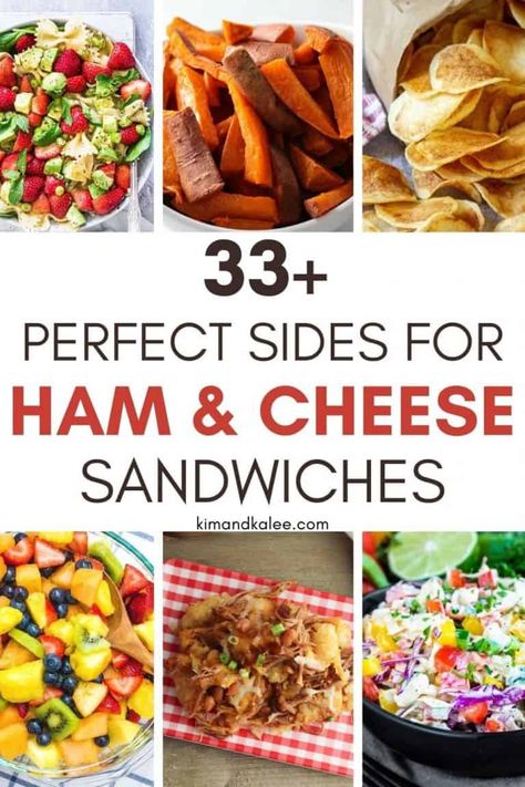 Best Pasta Salads, Hot Ham Sandwiches, Cold Cut Sandwich, Ham And Cheese Sandwiches, Sweet Potato Oven, Cold Side Dishes, Side Dishes For Ham, Ham Cheese Sliders, Grilled Ham And Cheese