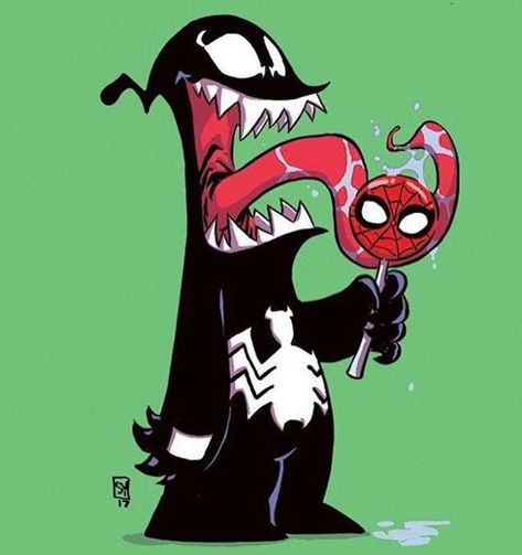 Skottie Young Covers That Perfectly Capture Your Favorite Marvel Heroes As Toddlers Baby Marvel, Chibi Marvel, Eddie Brock, Skottie Young, Young Art, Marvel Comic Books, Geek Art, Comic Book Covers, Book Cover Art