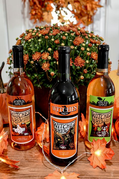 Take 25% off your online order at shop.lwc.wine with code WONDER25! Witches Brew wines from Leelanau Wine Cellars are offered in three varietals: original mulled red wine, Pumpkin Spice apple wine, and Spiced Apple apple wine. Witches Brew Wine, Roommate Gift Basket, Mulled Red Wine, Wine Pumpkin, Soup On The Stove, Fall Michigan, Lil Spooky, Mystery Story Ideas, With Wonder And Whimsy