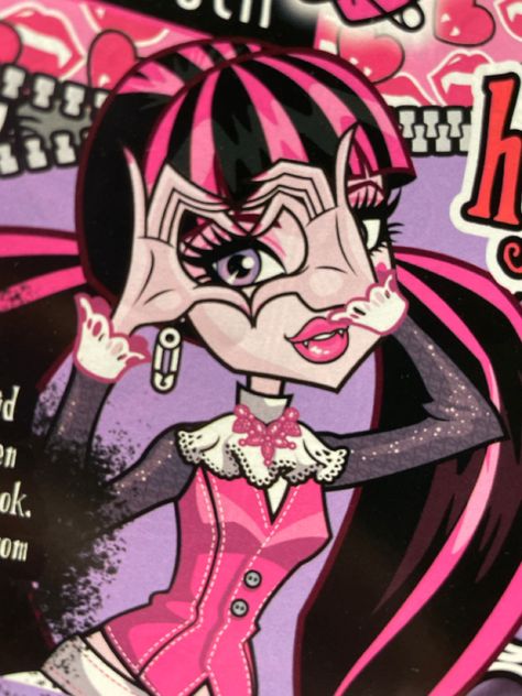 Monster High Box Art, Draculaura Official Art, Monster High Draculaura And Clawdeen, Monster High Official Art, Monster High Draculaura Icon, Monster High Poster, Draculaura Fanart, Draculaura Pfp, Monster High Icon