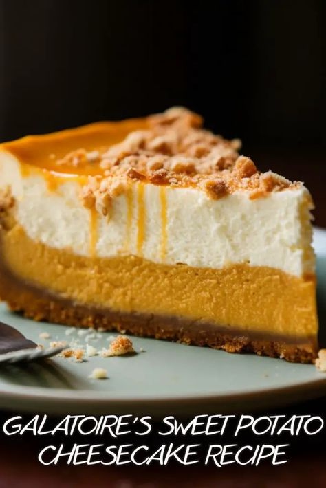 Sweet Potato Pie With Cream Cheese, Sweet Potato Pie Cheesecake Swirl, Cheesecake Sweet Potato Pie, Sweet Potato Cheesecake Bars, No Bake Sweet Potato Cheesecake, Cream Cheese Sweet Potato, Sweet Potato Cheesecake Pie, Sweet Potato Pie Cheesecake, Sweet Potato Cheesecake Recipe