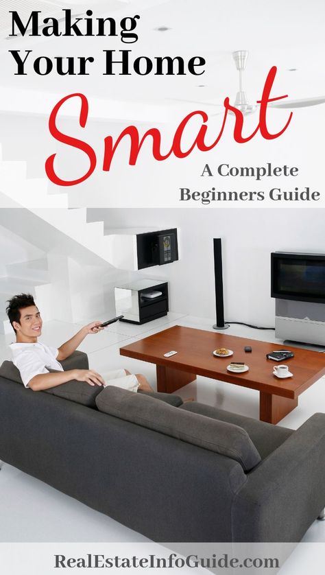 Making your home Smart does not have to be complicated.  From thermostats and security cameras to doorbells, locks, and more, we'll walk you through the ins and outs of smart homes. Click the link to learn everything you need to know. Anyone, from the tech-savvy to the technically challenged, can build the Smart Home to suit – both renters and homeowners. Homeowner Tips, Primark Home, Budget Apartment Ideas, Pod House, Smart Home Security, Smart Home Technology, Security Cameras, Tech Savvy, Diy Home Decor On A Budget