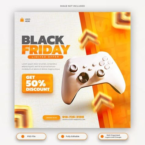 PSD black friday super sale social media... | Premium Psd #Freepik #psd Black Friday Sale Banner Design, Black Friday Flyer Design, Black Friday Social Media Design, Black Friday Design Inspiration, Black Friday Sale Design, Black Friday Sale Flyer, Sales Flyer, Black Friday Flyer, Black Friday Design