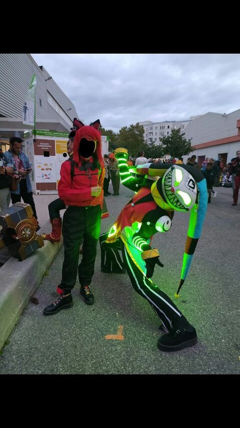 Cosplay hazbin hotel et helluva Boss  convention héro festival 2024 Marseille Ozzie Helluva Boss, Helluva Boss Cosplay, Festival 2024, Helluva Boss, Best Cosplay, Hazbin Hotel, Festival, Hotel, Pins