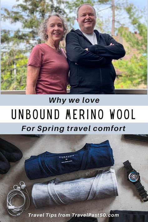 Why we love Unbound Merino Wool Unbound Merino, Cute Camping Outfits, Backpacking Outfits, Best Shoes For Travel, Merino Wool Clothing, Best Travel Backpack, Spring Travel, Outfit For Travel, Travel Capsule