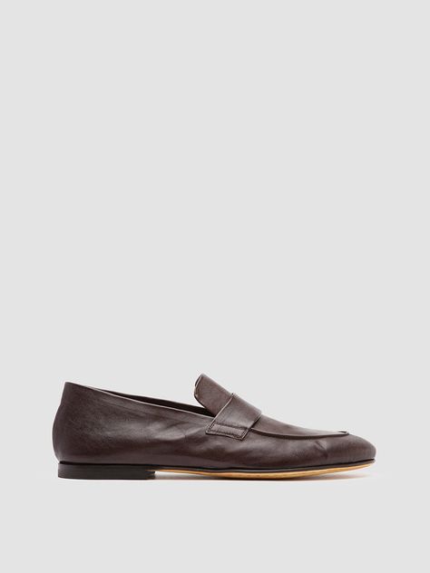 Loafer Shoes For Men, Mens Leather Loafers, Officine Creative, Loafers Shoes, Mens Leather, Penny Loafers, Shoes For Men, Shoes And Accessories, Stacked Heel