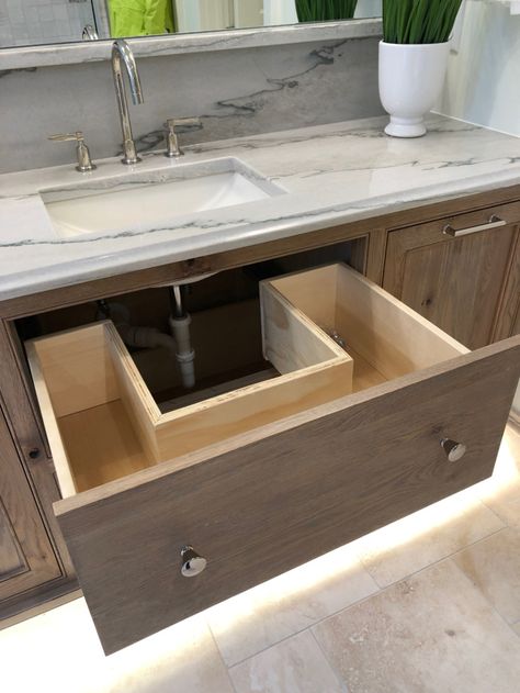 Kitchen Basin Sink Cabinets, Bathroom Wash Basin Cabinet Ideas, Bathroom Cabinets Drawers, Basin Drawer Design, Bathroom Cabinets Two Sinks, Bathroom Cabinet Configurations, All Drawer Bathroom Vanity, Vanity Furniture Bathroom, Bathroom Vanity Cabinets Modern