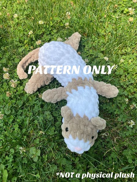 Crochet Patterns Unique, Free Crochet Pattern Plush, Crochet Ferret Pattern Free, Ferret Crochet Pattern Free, Crochet Eyes Free Pattern, Plushie Crochet Pattern Free, Free Crochet Animals, Beginner Crochet Patterns Free, Mystery Crochet Pattern