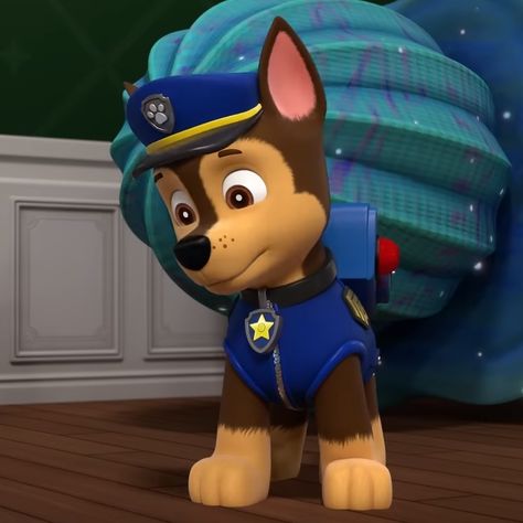 From Paw Patrol S8 E21 "Pups Save a Mischievous Octopus" 𝐝𝐞𝐬𝐜: chase pfp. chase icon. paw patrol pfp. paw patrol icon Hear Me Out Characters Male Cartoon, Chase From Paw Patrol, Chase Icon, Crush Cake, Male Cartoon, Male Cartoon Characters, Paw Patrol Chase, Paw Patrol Characters, Chase Paw Patrol