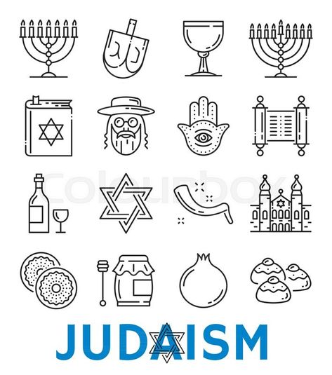 Judaism Symbol, Line Art Icons, David Star, Meaningful Artwork, Religious Symbols, Eucharist, Menorah, Journal Gift, Torah