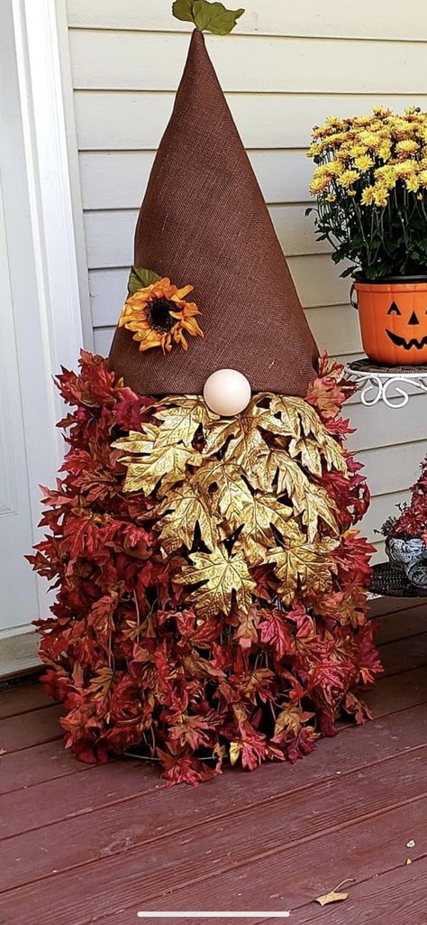 Fall Decor Diy Crafts, For School, Easy Fall Crafts, Decorating Ideas For The Home, Fall Thanksgiving Decor, Fall Deco, Autumn Decorating, Fall Outdoor Decor, Summer Decorating Ideas