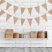 Hessian Wedding, Festival Wedding Decorations, Hessian Bunting, Burlap Bunting, Boda Diy, Burlap Flag, Wedding Bunting, Garden Party Decorations, Diy Burlap