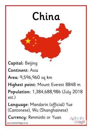 Learn About China Geography Games For Kids, China For Kids, China Facts, All About China, Activity Village, Around The World Theme, Magic Theme, Temple Of Heaven, China Map